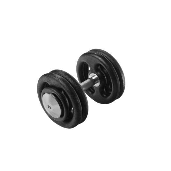 DUMBELL PINTADO C PEGADA RECARTILHADA